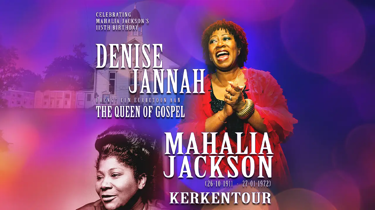 Denise Jannah brengt een eerbetoon aan de Queen of Gospel Denise Jannah brengt een eerbetoon aan de Queen of Gospel