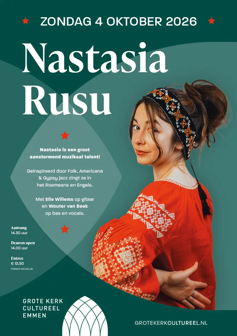 Nastasía Rusu neemt je mee in haar muzikale wereld